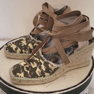 - Lower East Side Camflouge Wedge shoes